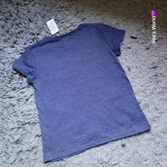 The Children's Place Girls' Short Sleeve Graphic T-Shirt NWT - Princess - Picture 2 of 2